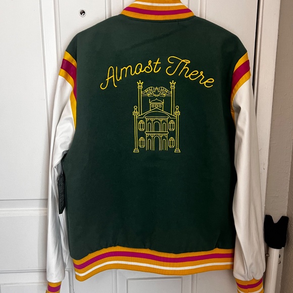 Disney's The Princess and the Frog Tiana "Dreams do come true" Varsity Jacket - Picture 6 of 9
